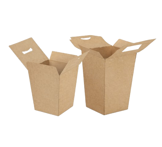 Cofre de Cartón Papas para Llevar
