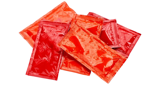 Sobres de Ketchup